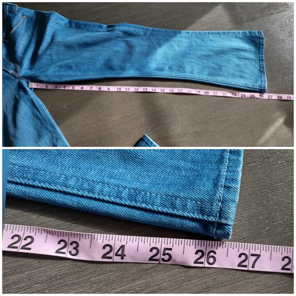 MOTHER The Crop Runway Jeans in Of Water & Dragons Size 26 - Picture 7 of 16